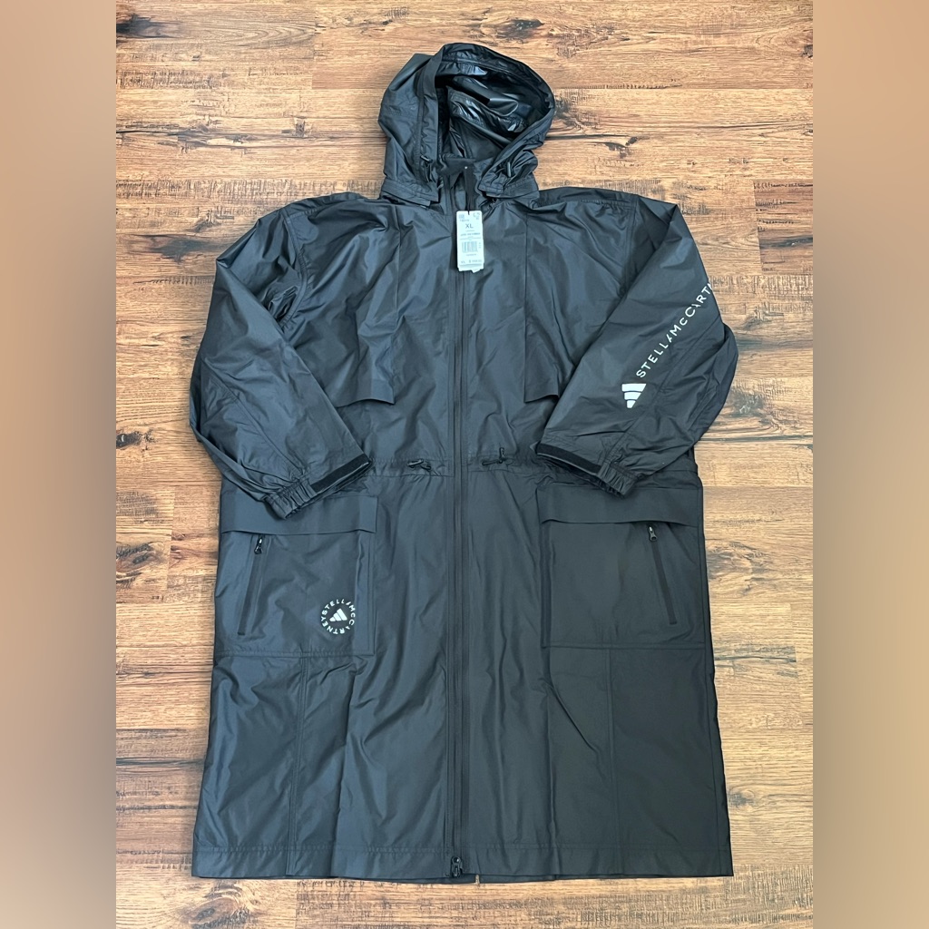 Adidas Sportswear X Stella Mccartney Parka Jacket ‘Black’ (Size Wmns Xl)